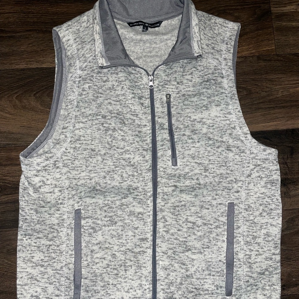 Polo Ralph Lauren Fleece Vest, Beverly Hills Polo Club - Large